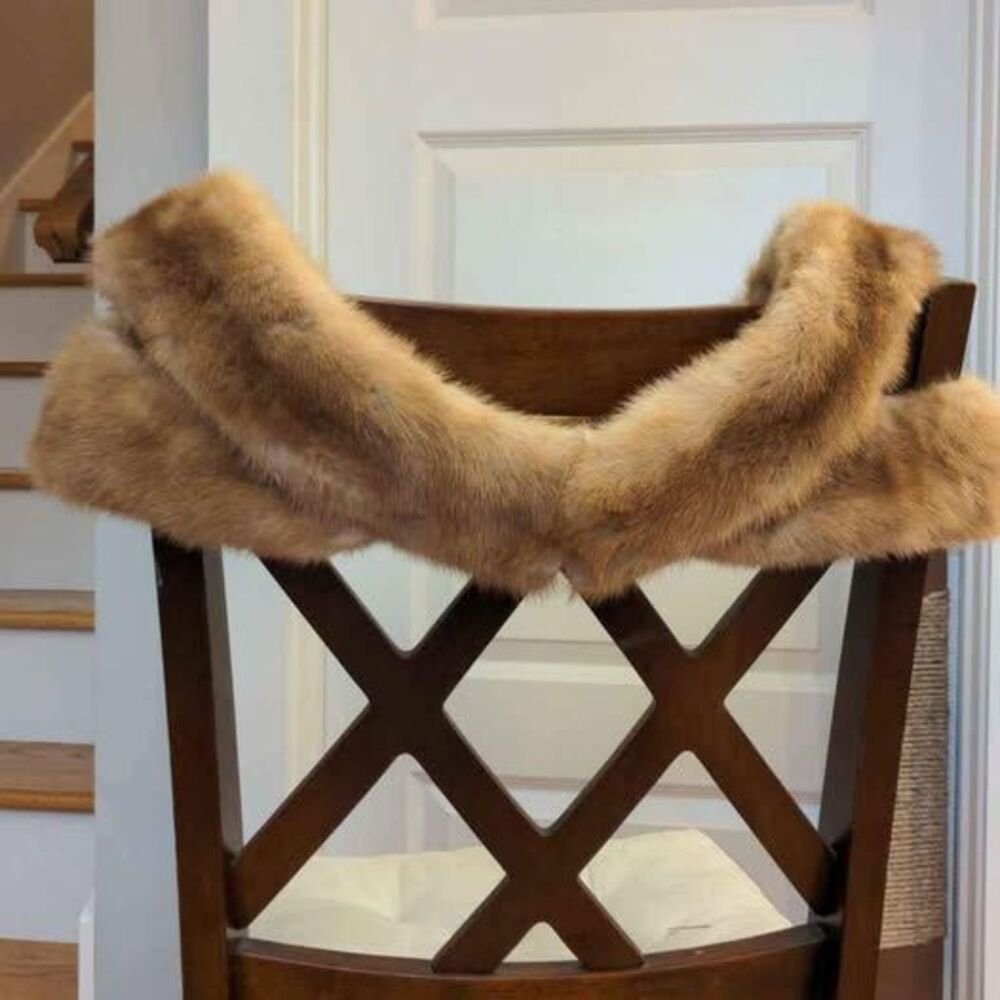 vintage fur stole